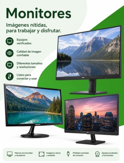 Portada de monitores